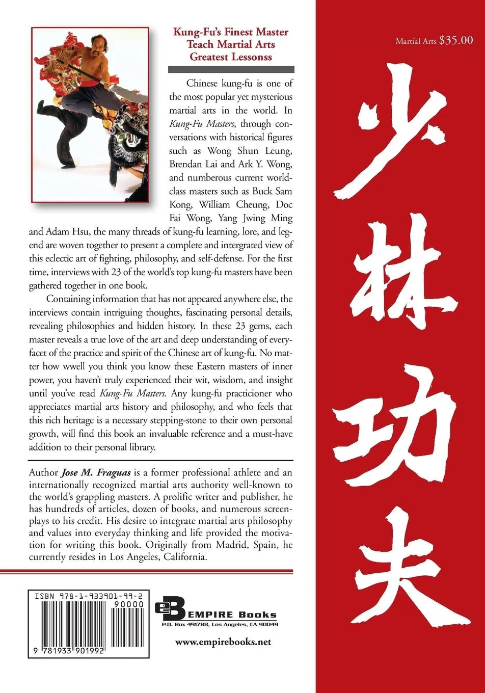 Rückseite: 9781933901992 | Kung Fu Masters | Jose M. Fraguas | Taschenbuch | Englisch | 2006
