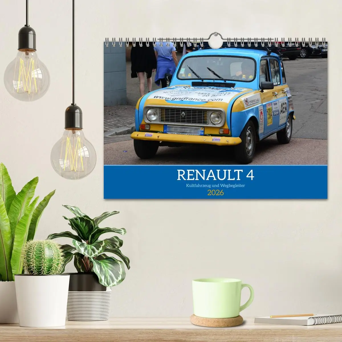 Bild: 9783457371992 | Renault 4 - Kultfahrzeug und Wegbegleiter (Wandkalender 2026 DIN A4...