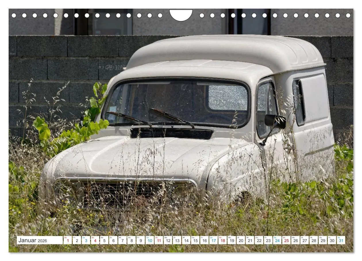 Bild: 9783457371992 | Renault 4 - Kultfahrzeug und Wegbegleiter (Wandkalender 2026 DIN A4...