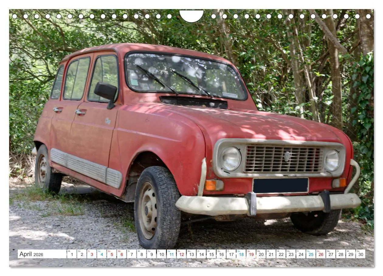 Bild: 9783457371992 | Renault 4 - Kultfahrzeug und Wegbegleiter (Wandkalender 2026 DIN A4...