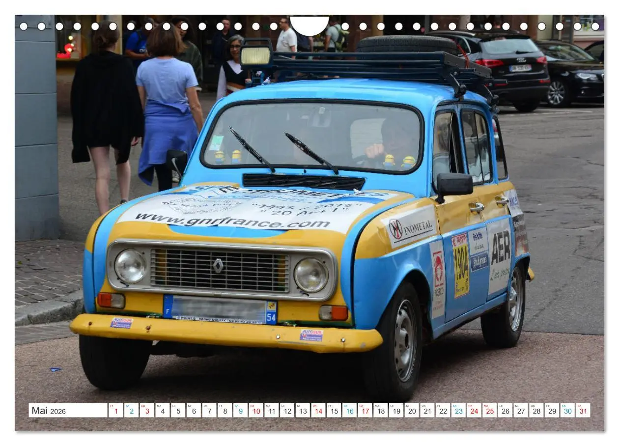 Bild: 9783457371992 | Renault 4 - Kultfahrzeug und Wegbegleiter (Wandkalender 2026 DIN A4...