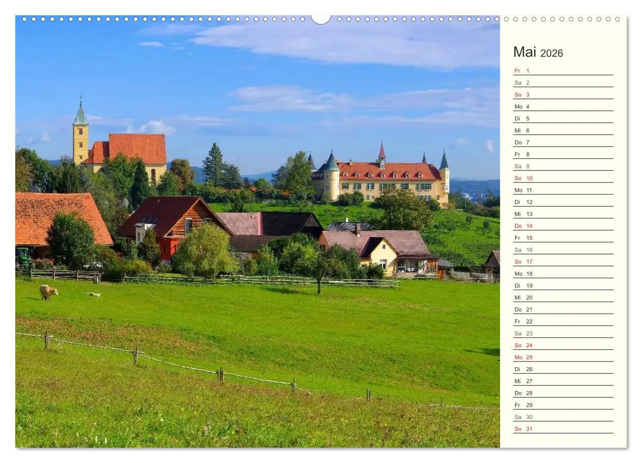 Bild: 9783457991992 | Graz - Metropole der Steiermark (Wandkalender 2026 DIN A2 quer),...