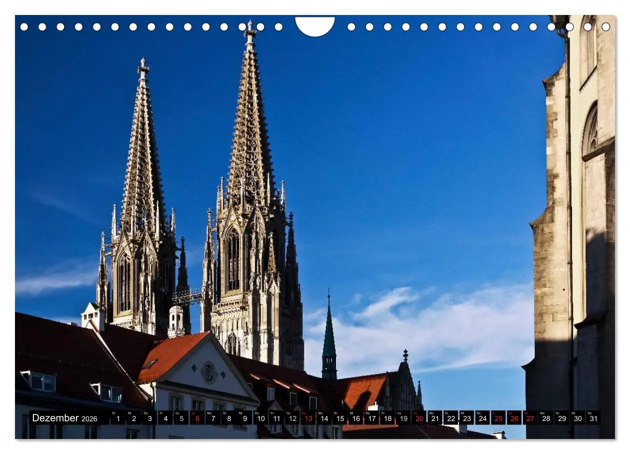 Bild: 9783516081992 | Romantisches Regensburg (Wandkalender 2026 DIN A4 quer), CALVENDO...
