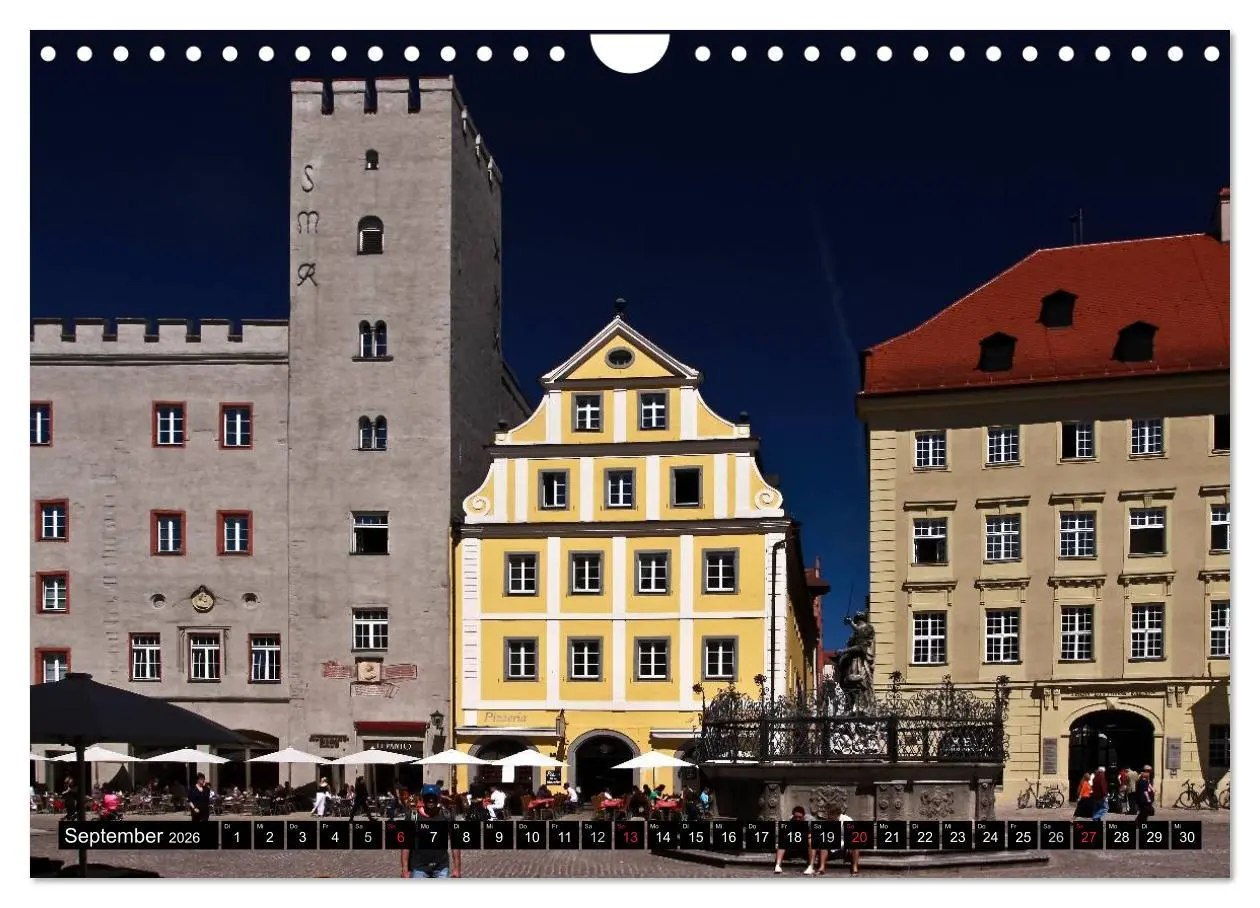 Bild: 9783516081992 | Romantisches Regensburg (Wandkalender 2026 DIN A4 quer), CALVENDO...