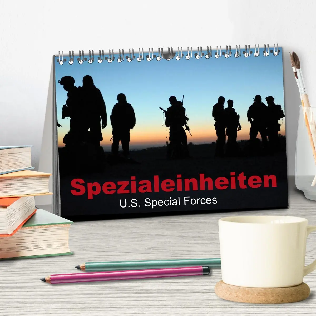 Bild: 9783516221992 | Spezialeinheiten ¿ U.S. Special Forces (Tischkalender 2026 DIN A5...