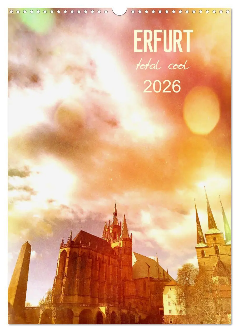 Cover: 9783516391992 | ERFURT total cool (Wandkalender 2026 DIN A3 hoch), CALVENDO...