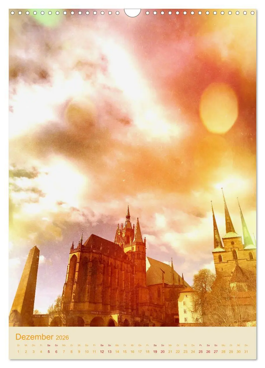 Bild: 9783516391992 | ERFURT total cool (Wandkalender 2026 DIN A3 hoch), CALVENDO...