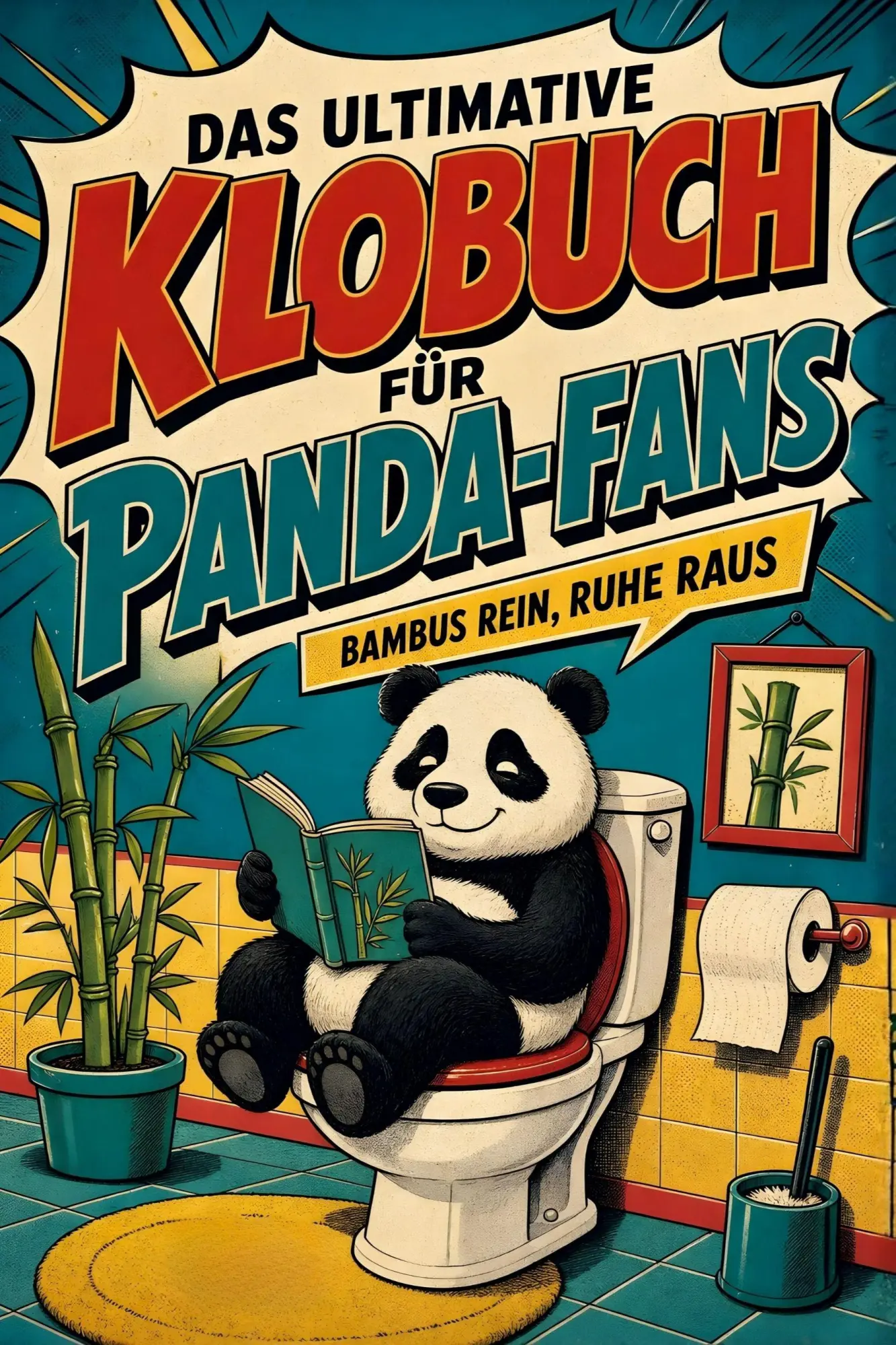 Cover: 9783696101992 | Das ultimative Klobuch für Panda-Fans | Bambus rein, Ruhe raus | Buch