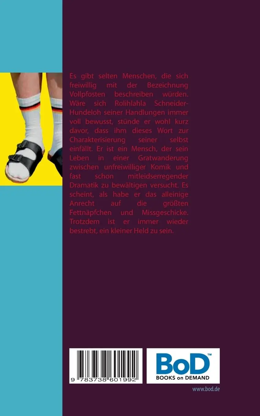 Rückseite: 9783738601992 | Vollpfosten | Thorsten Peter | Taschenbuch | 184 S. | Deutsch | 2014