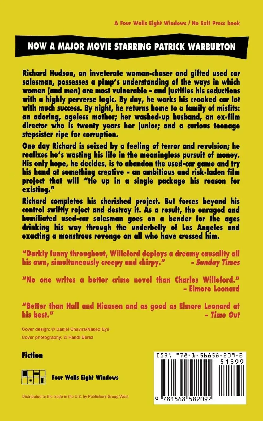 Rückseite: 9781568582092 | The Woman Chaser | Charles Ray Willeford | Taschenbuch | Englisch