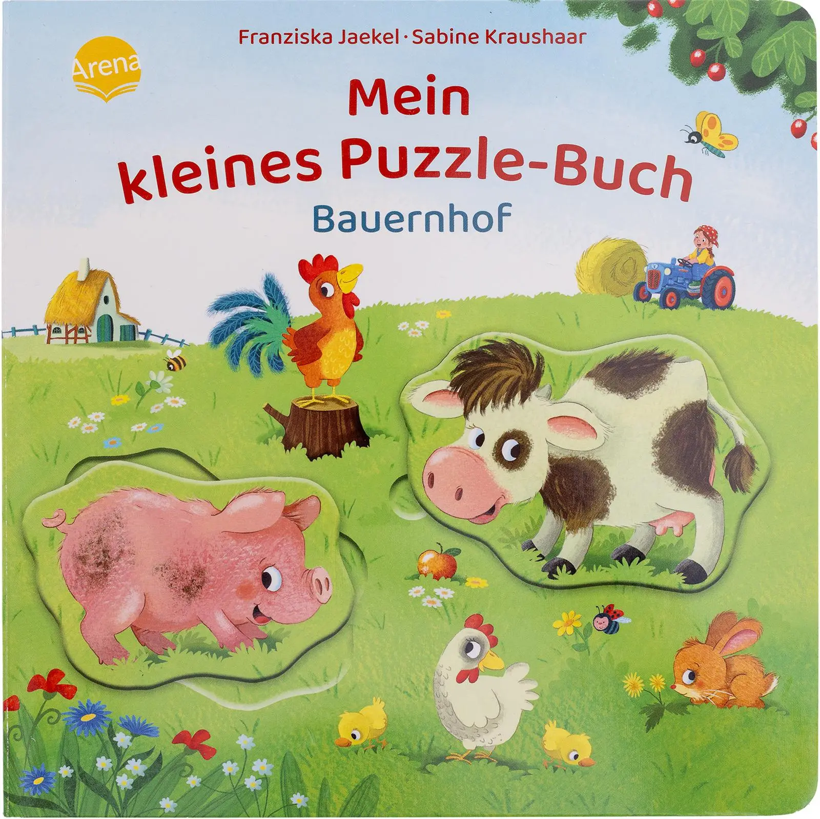 Cover: 9783401722092 | Mein kleines Puzzle-Buch. Bauernhof | Franziska Jaekel | Buch | 10 S.