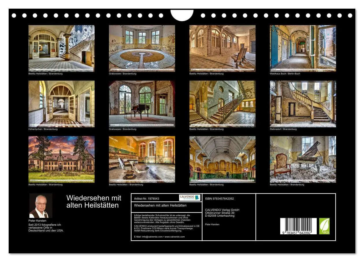 Bild: 9783457642092 | Wiedersehen mit alten Heilstätten (Wandkalender 2026 DIN A4 quer),...