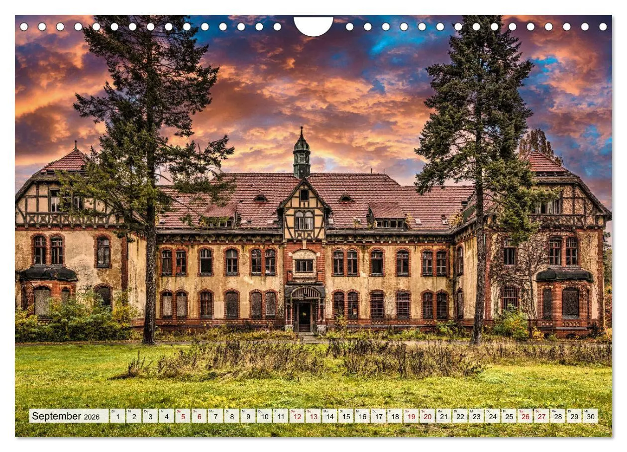 Bild: 9783457642092 | Wiedersehen mit alten Heilstätten (Wandkalender 2026 DIN A4 quer),...