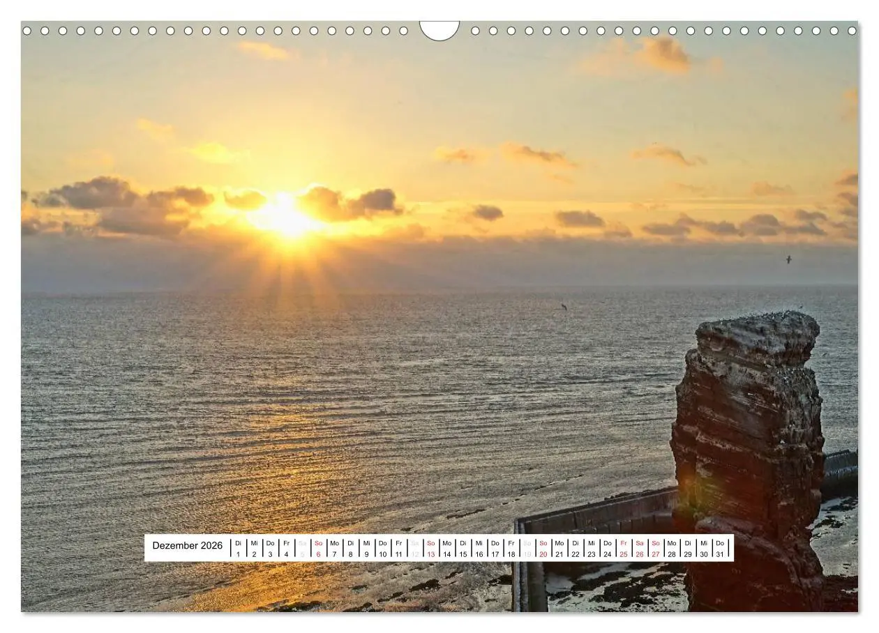 Bild: 9783457952092 | Hochsee-Insel Helgoland (Wandkalender 2026 DIN A3 quer), CALVENDO...