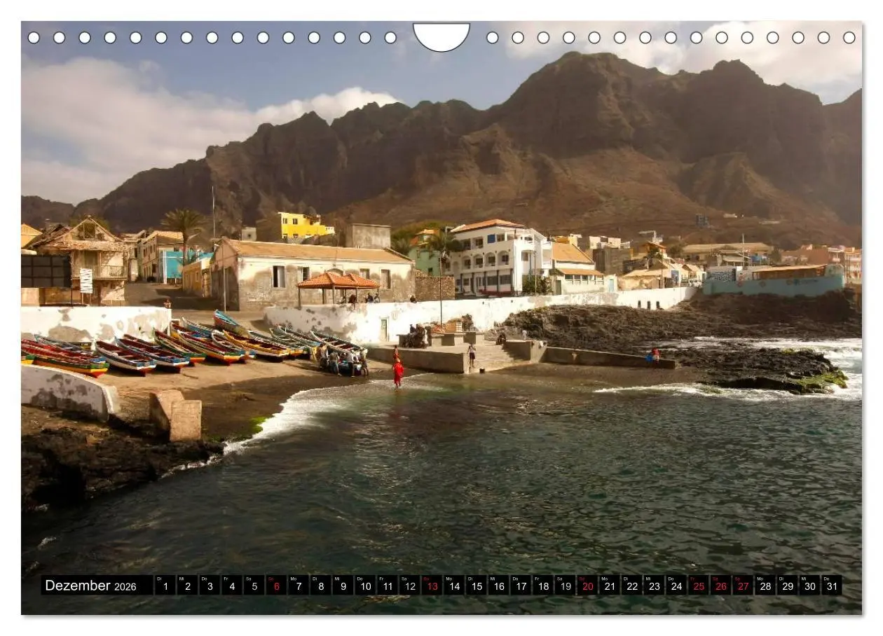 Bild: 9783516112092 | Kap Verde (Wandkalender 2026 DIN A4 quer), CALVENDO Monatskalender