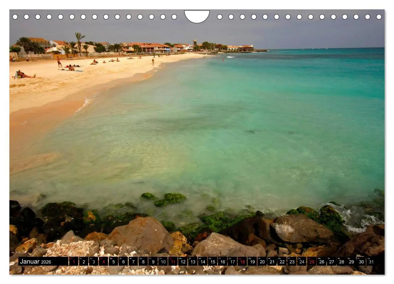 Bild: 9783516112092 | Kap Verde (Wandkalender 2026 DIN A4 quer), CALVENDO Monatskalender