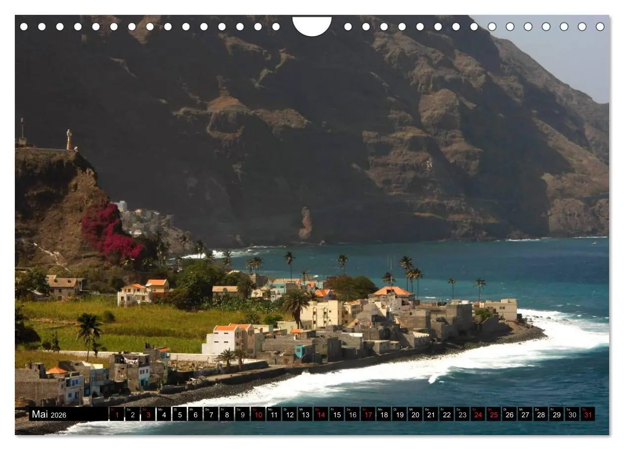 Bild: 9783516112092 | Kap Verde (Wandkalender 2026 DIN A4 quer), CALVENDO Monatskalender