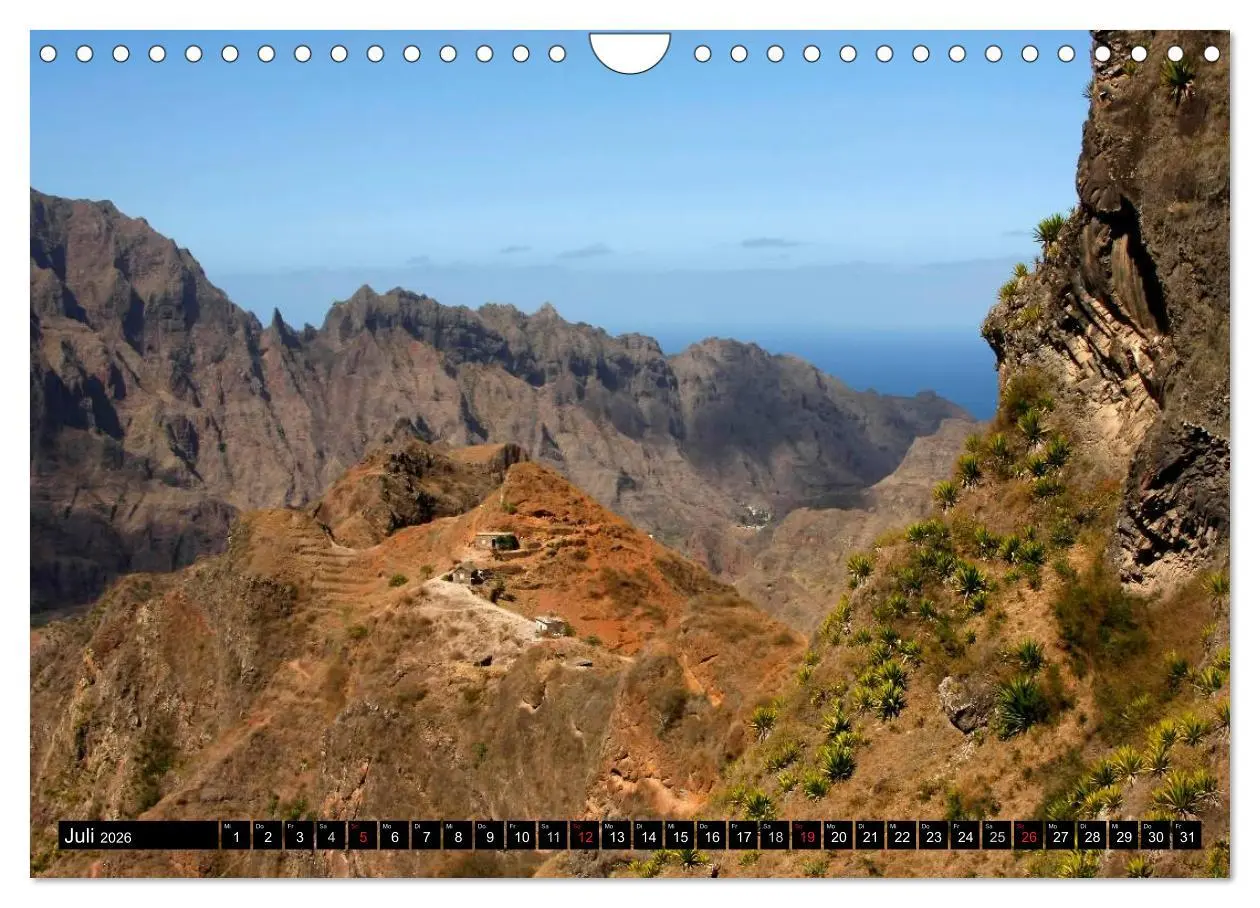Bild: 9783516112092 | Kap Verde (Wandkalender 2026 DIN A4 quer), CALVENDO Monatskalender