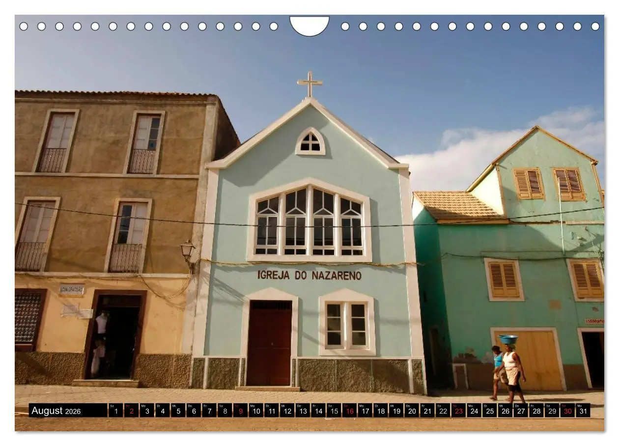 Bild: 9783516112092 | Kap Verde (Wandkalender 2026 DIN A4 quer), CALVENDO Monatskalender