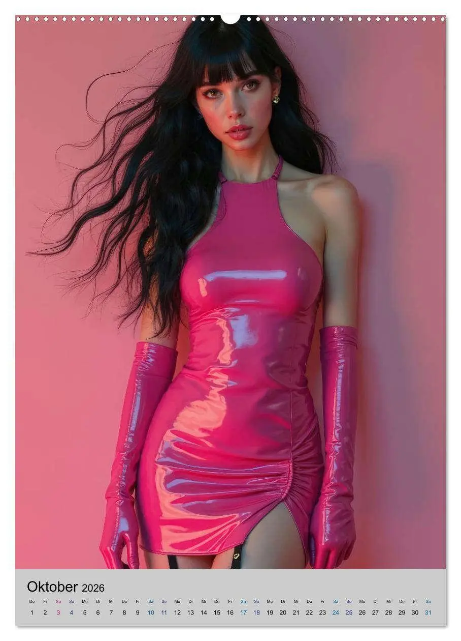 Bild: 9783516592092 | Glamour &amp; Latex (hochwertiger Premium Wandkalender 2026 DIN A2...