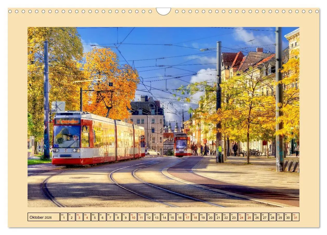 Bild: 9783516732092 | Stadtansichten von Halle an der Saale (Wandkalender 2026 DIN A3...
