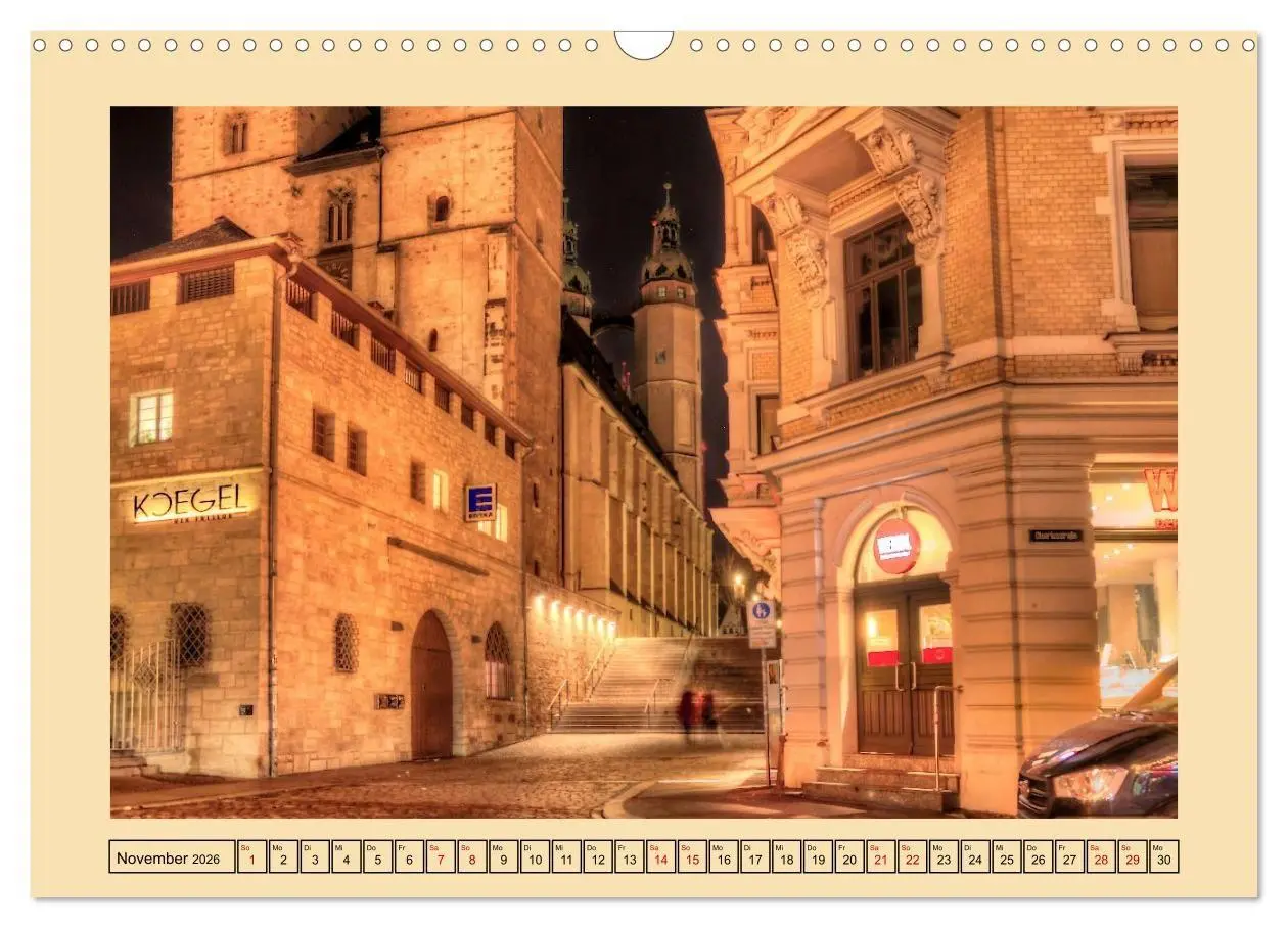 Bild: 9783516732092 | Stadtansichten von Halle an der Saale (Wandkalender 2026 DIN A3...