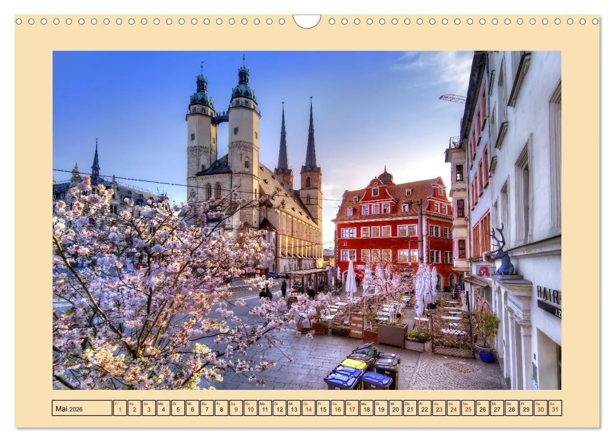 Bild: 9783516732092 | Stadtansichten von Halle an der Saale (Wandkalender 2026 DIN A3...