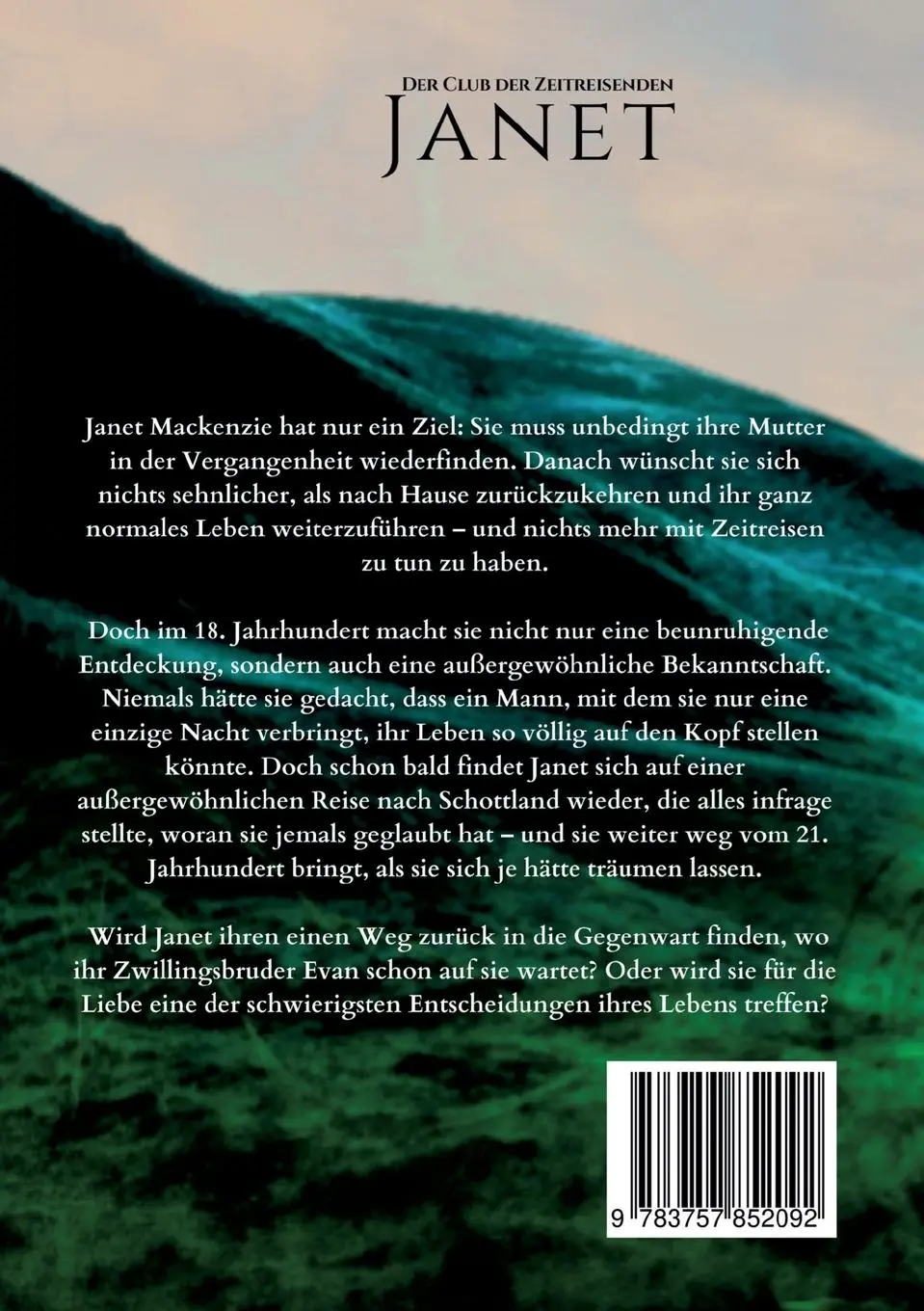 Rückseite: 9783757852092 | Janet | Der Club der Zeitreisenden 9 | Julia Stirling | Taschenbuch