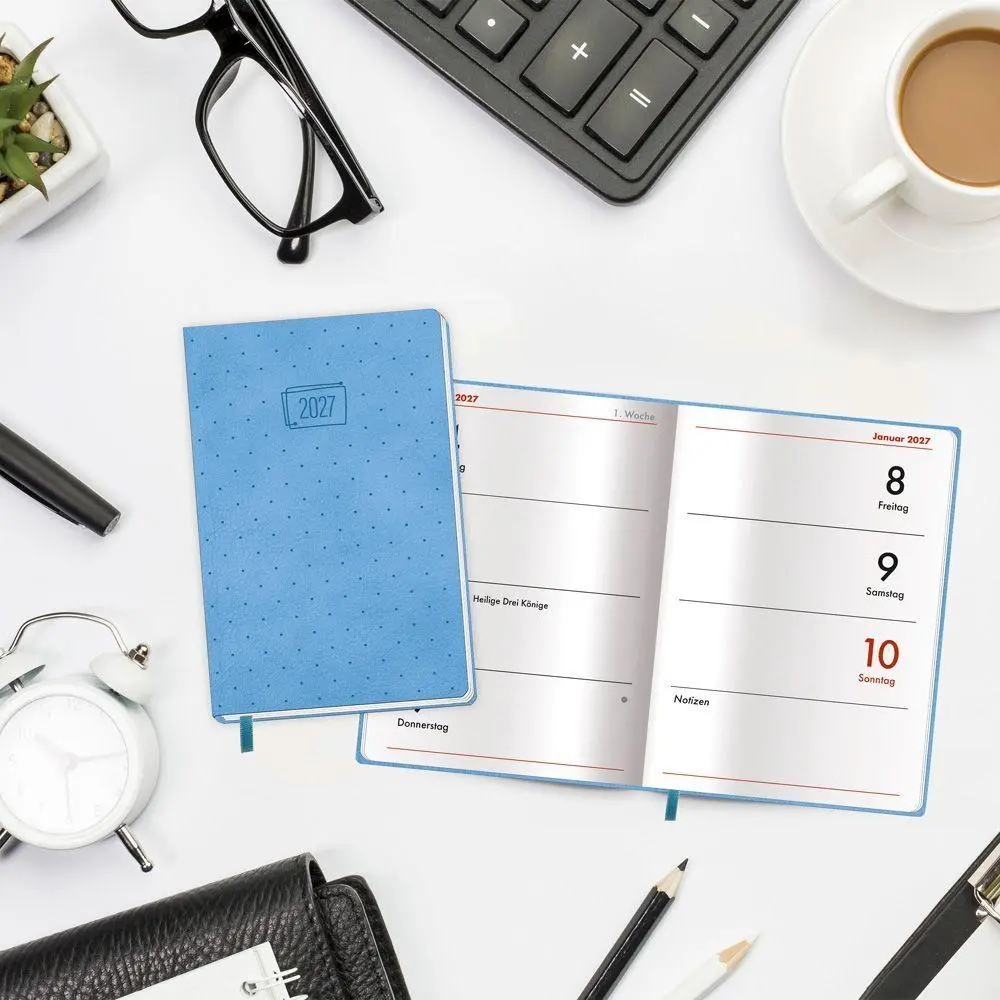 Bild: 4251901512192 | TRÖTSCH - Taschenkalender A7 Soft Touch Punkte 2027 | KG | Kalender