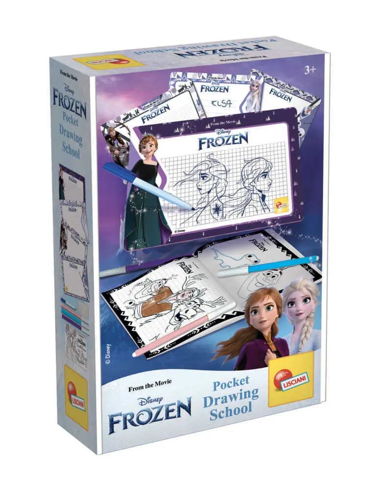 Bild: 8008324092192 | Frozen Pocket Drawing School | 92192 | Deutsch | 2023 | Disney