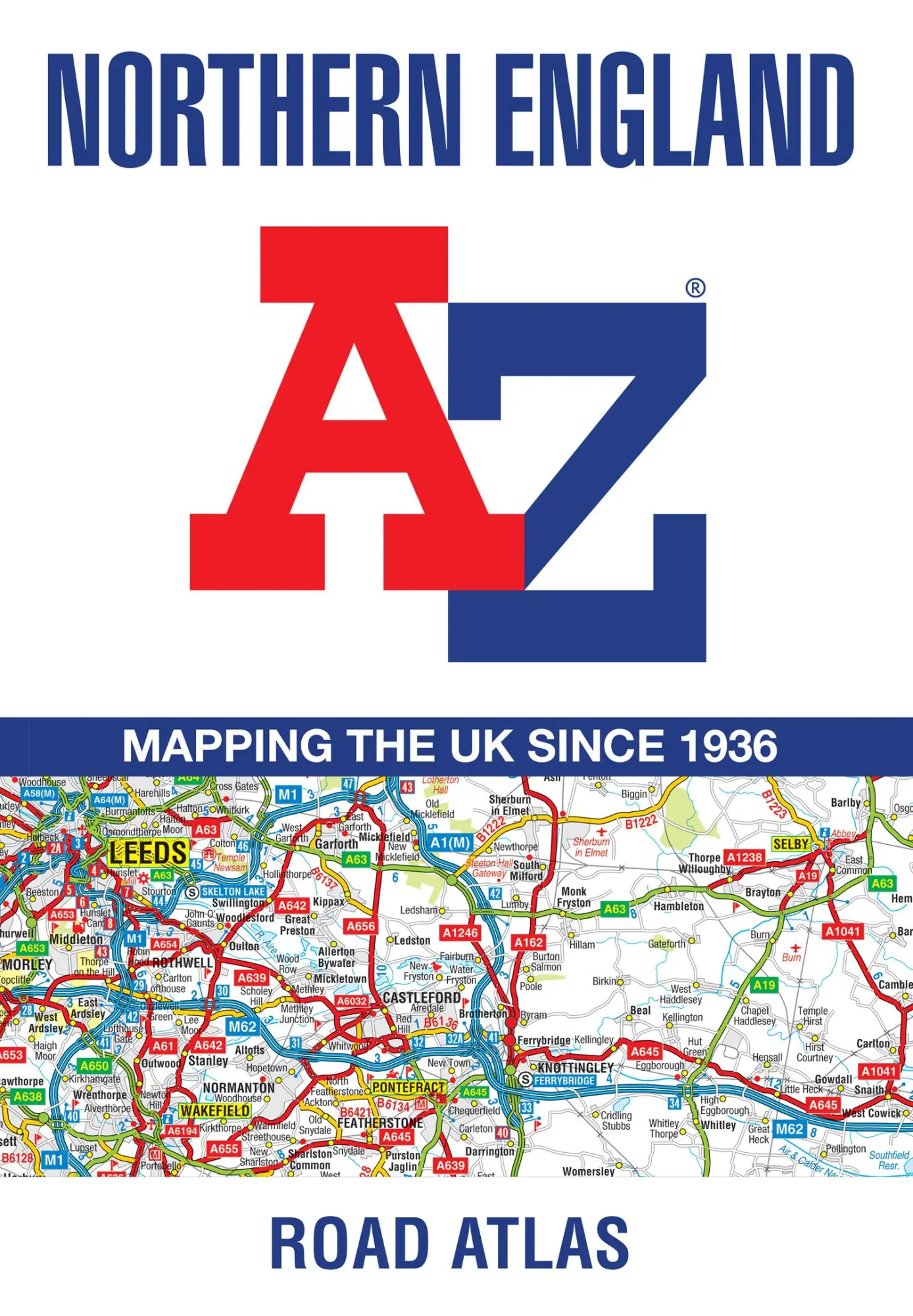 Cover: 9780008532192 | Northern England A-Z Road Atlas | A-Z Maps | Taschenbuch | Englisch