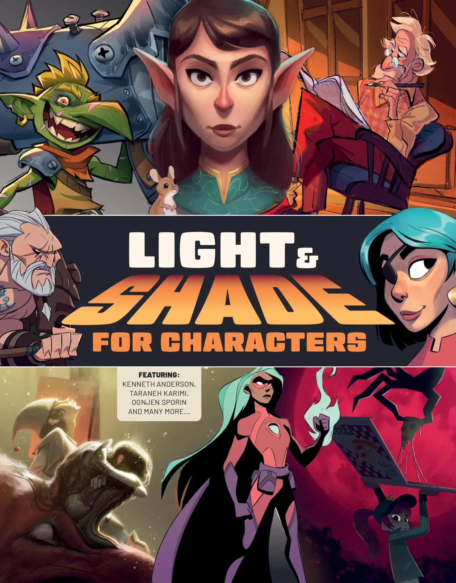 Cover: 9781915992192 | Light &amp; Shade for Characters | 3dtotal Publishing | Taschenbuch | 2025
