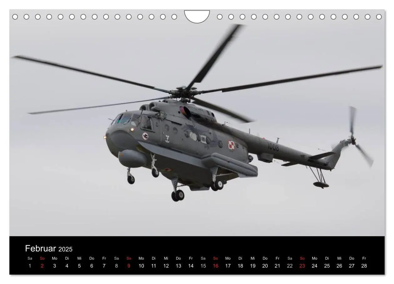 Bild: 9783435472192 | Militärhubschrauber (Wandkalender 2025 DIN A4 quer), CALVENDO...