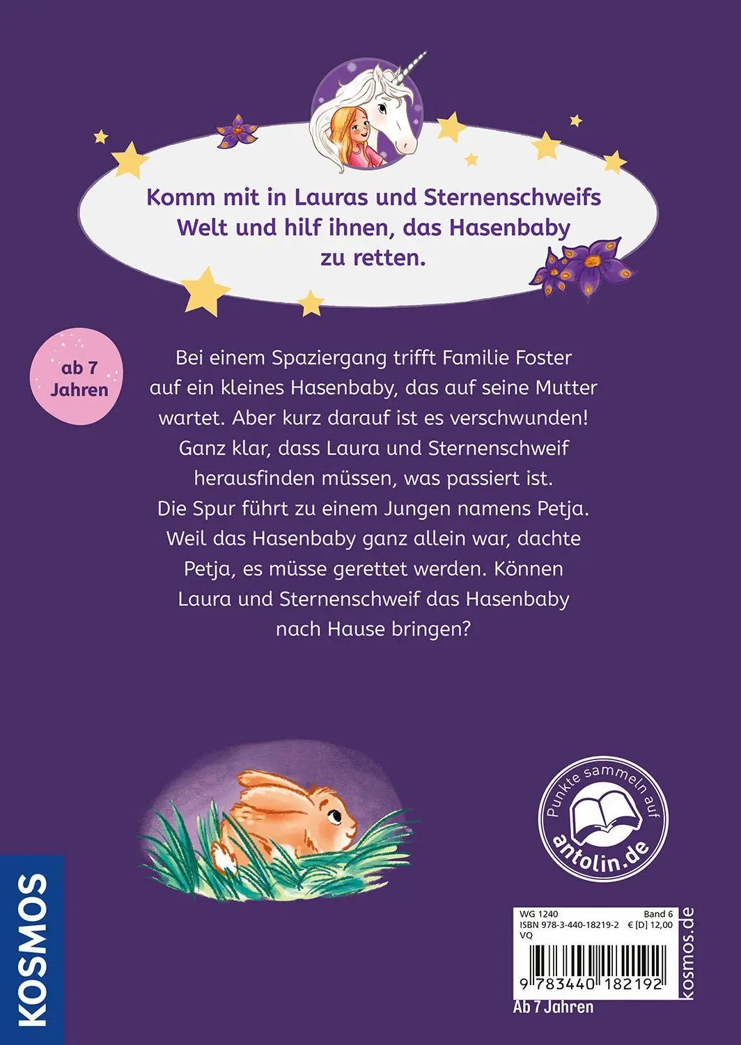 Bild: 9783440182192 | Sternenschweif,6, Hasenbaby in Not | Linda Chapman (u. a.) | Buch