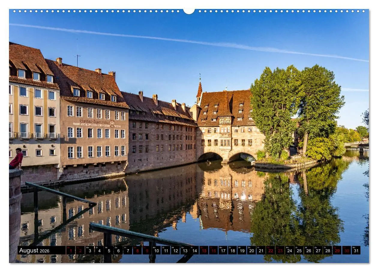 Bild: 9783457702192 | Wunderbares Nürnberg (hochwertiger Premium Wandkalender 2026 DIN A2...
