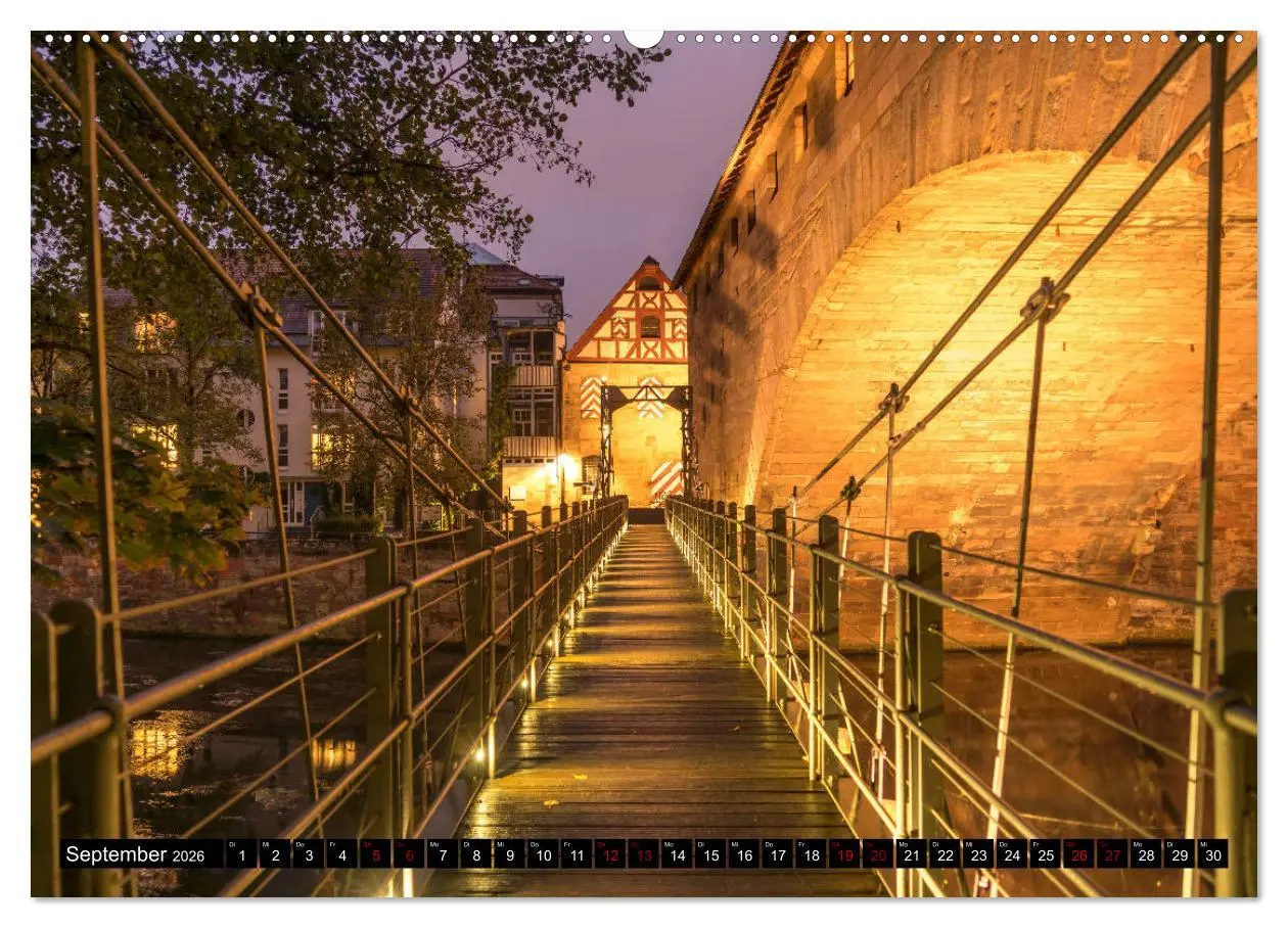 Bild: 9783457702192 | Wunderbares Nürnberg (hochwertiger Premium Wandkalender 2026 DIN A2...