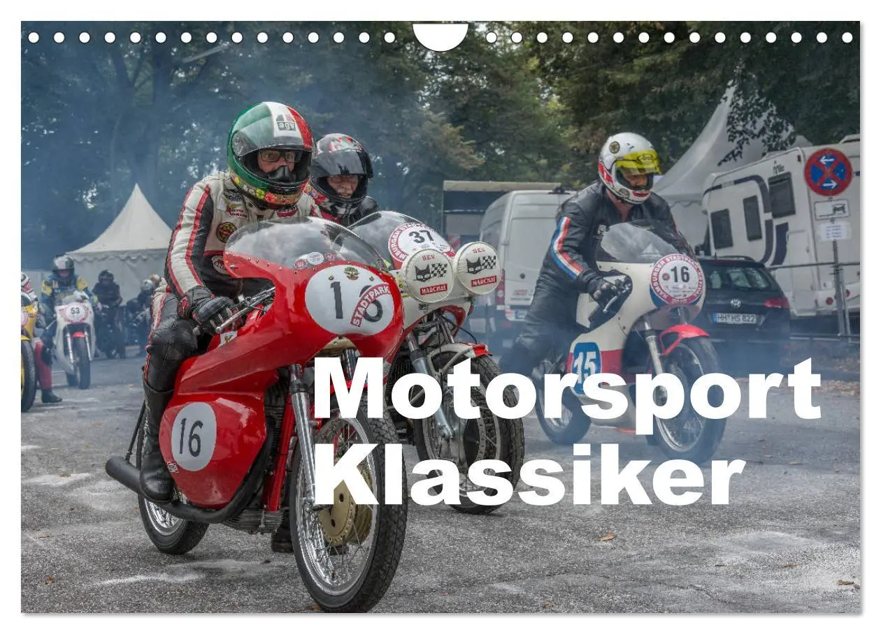 Cover: 9783457872192 | Motorsport Klassiker (Wandkalender 2026 DIN A4 quer), CALVENDO...