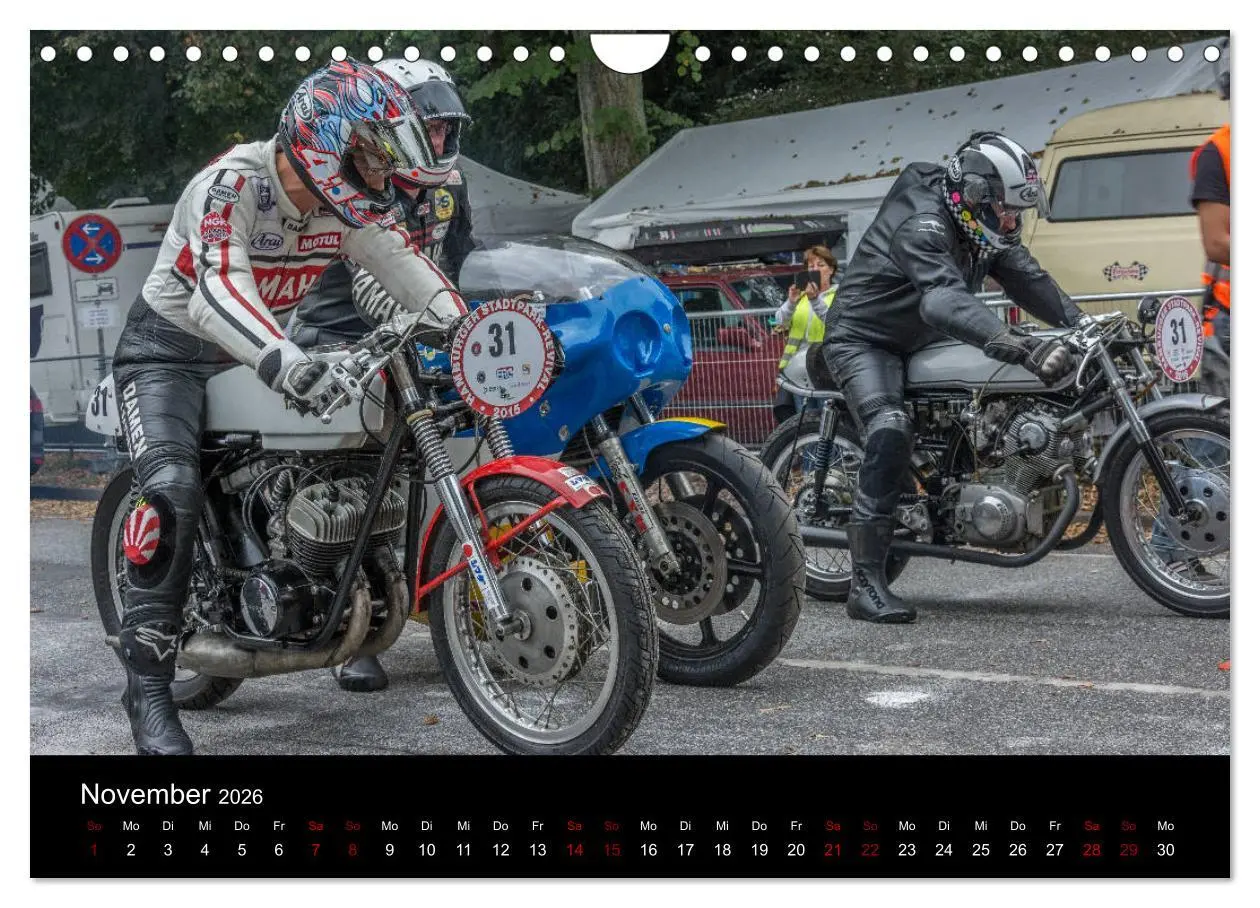 Bild: 9783457872192 | Motorsport Klassiker (Wandkalender 2026 DIN A4 quer), CALVENDO...