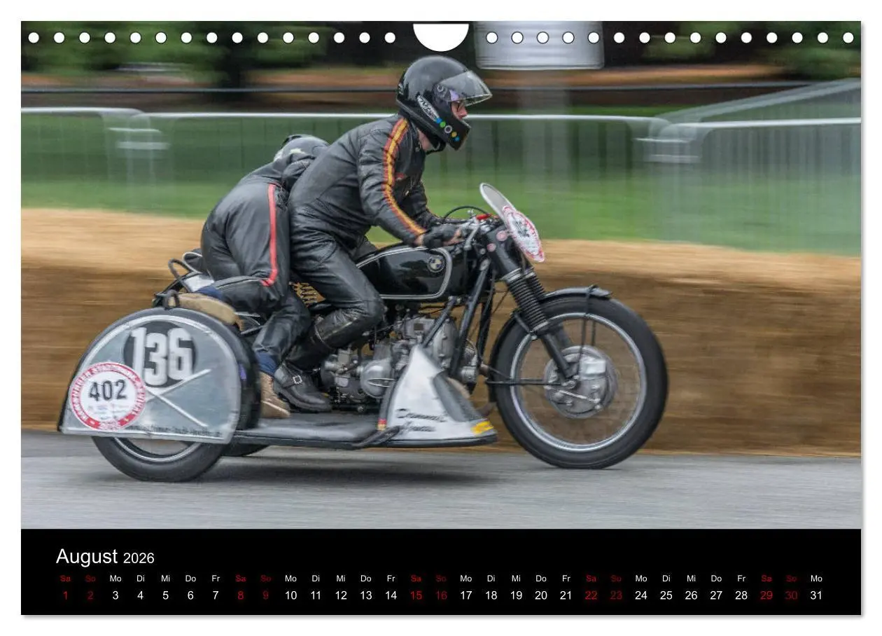 Bild: 9783457872192 | Motorsport Klassiker (Wandkalender 2026 DIN A4 quer), CALVENDO...