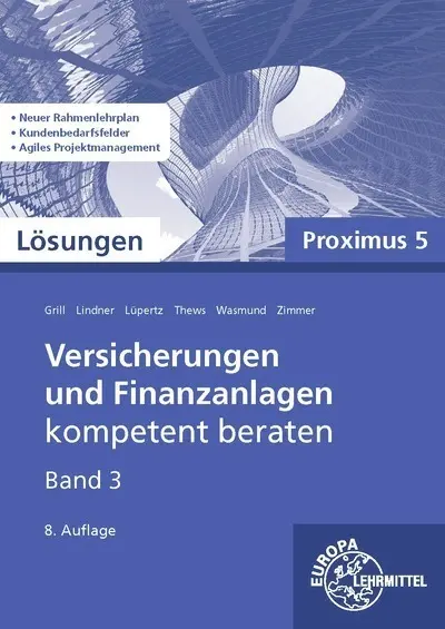 Cover: 9783758522192 | Lösungen zu 22185 Versicherungen und Finanzanlagen, Band 3, Proximus 5