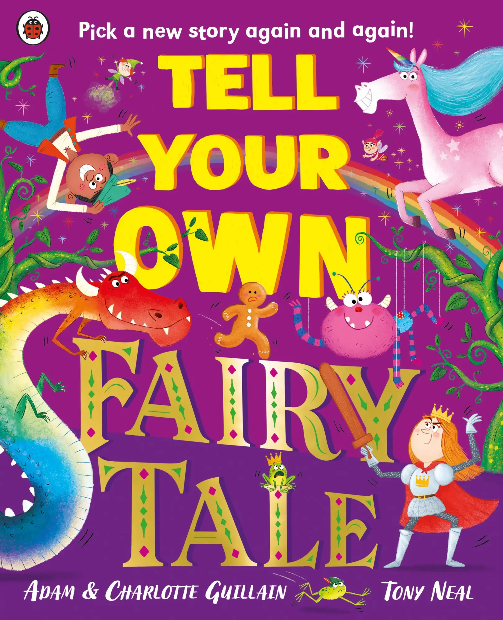 Cover: 9780241622292 | Tell Your Own Fairy Tale | Pick a new story again and again! | Buch