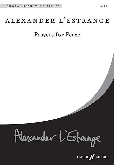 Cover: 9780571532292 | Prayers for Peace | Alexander L'Estrange | Taschenbuch | Einzelstimme