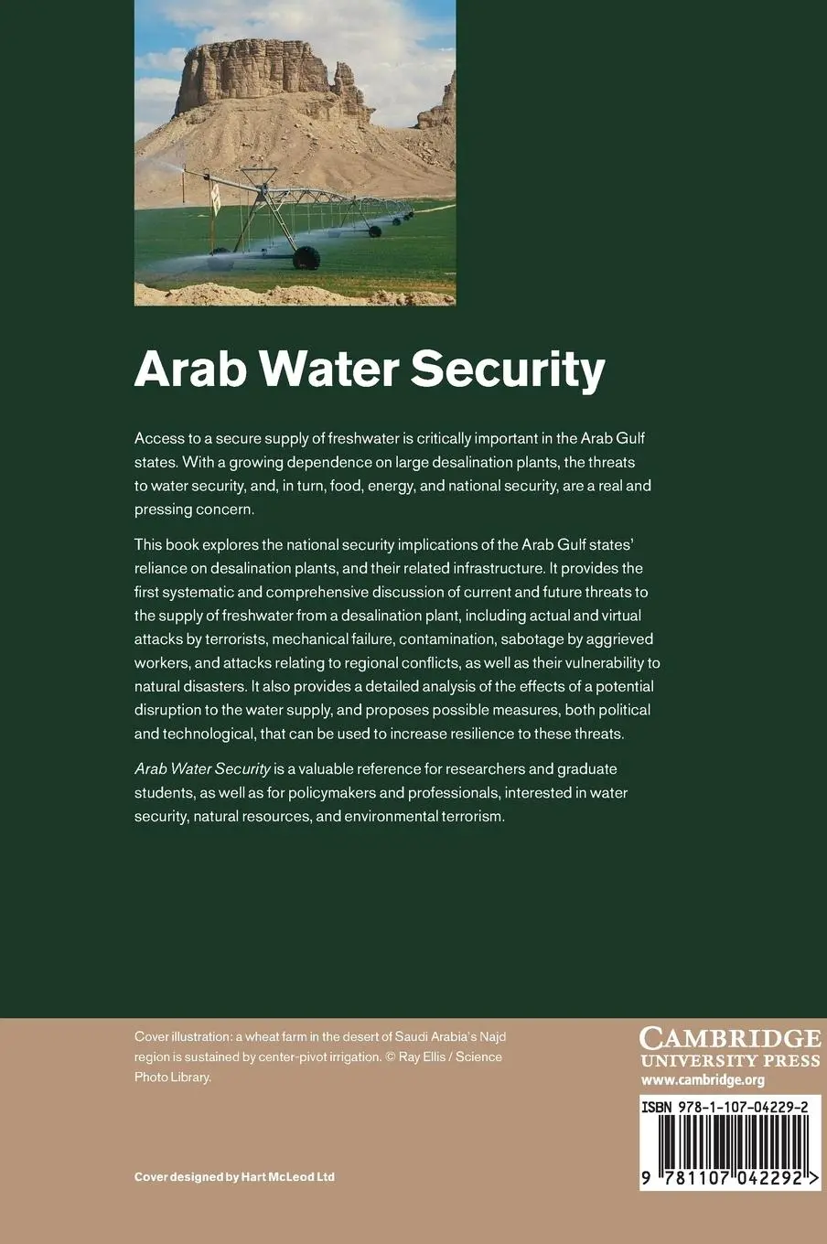 Rückseite: 9781107042292 | Arab Water and Food Security | Hussein A. Amery | Buch | Gebunden