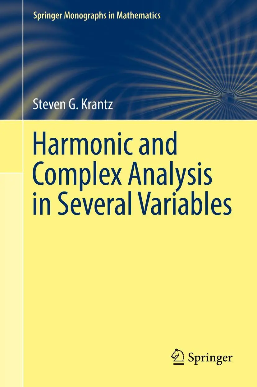 Cover: 9783319632292 | Harmonic and Complex Analysis in Several Variables | Steven G. Krantz