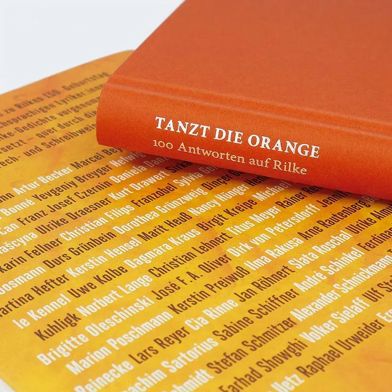 Bild: 9783446282292 | Tanzt die Orange | 100 Antworten auf Rilke | Jan Wagner (u. a.) | Buch