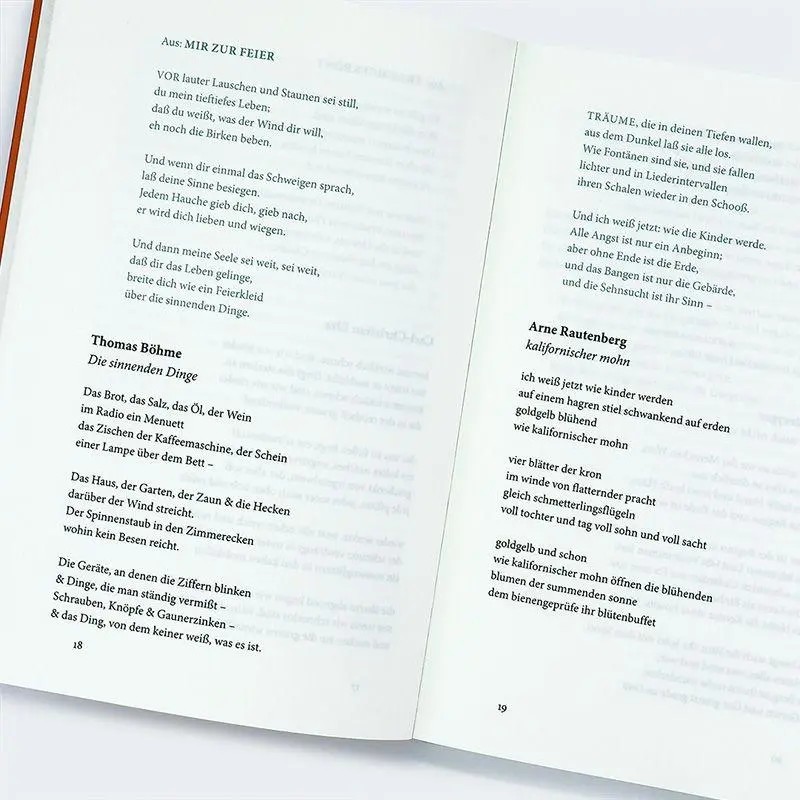 Bild: 9783446282292 | Tanzt die Orange | 100 Antworten auf Rilke | Jan Wagner (u. a.) | Buch