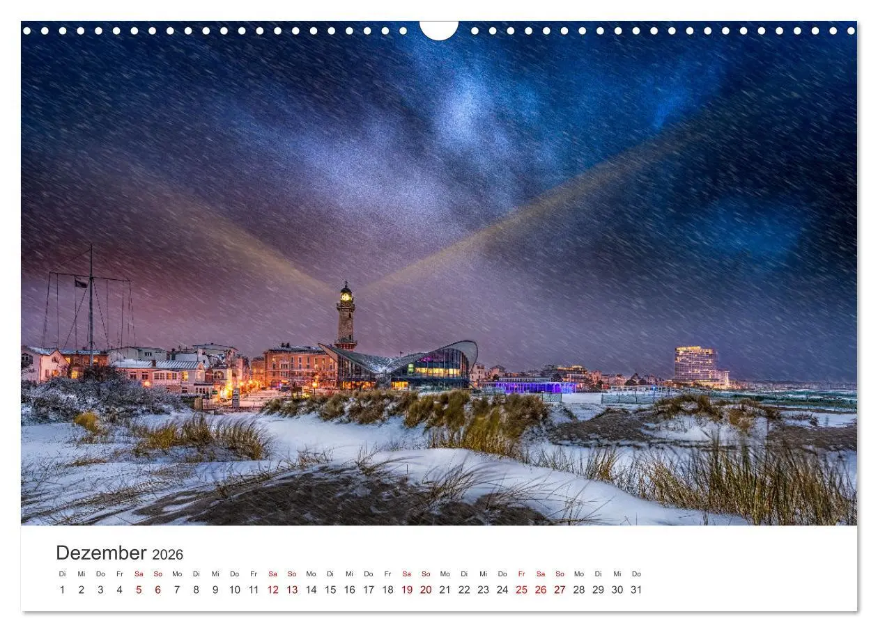 Bild: 9783457622292 | Warnemünde by Olaf Rehmert (Wandkalender 2026 DIN A3 quer),...