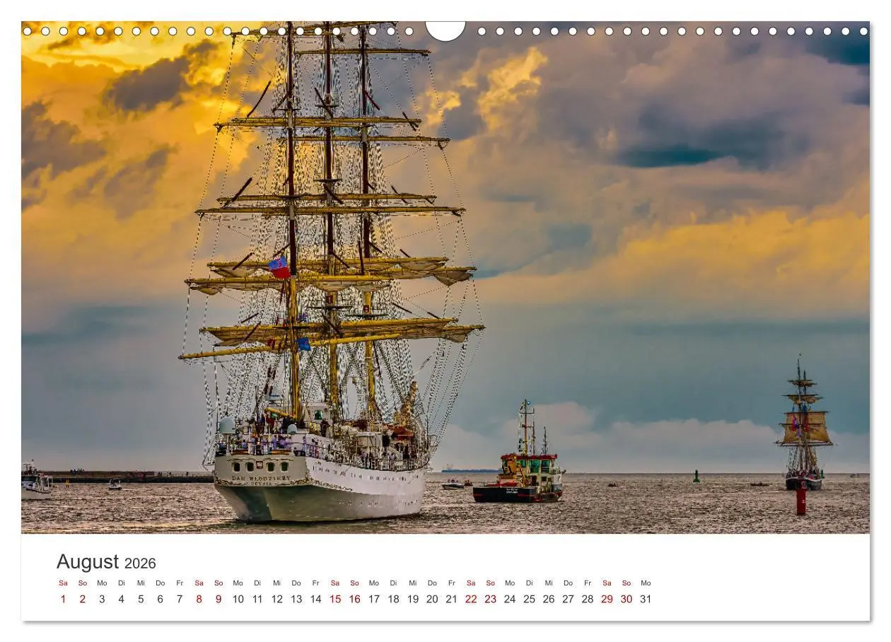 Bild: 9783457622292 | Warnemünde by Olaf Rehmert (Wandkalender 2026 DIN A3 quer),...