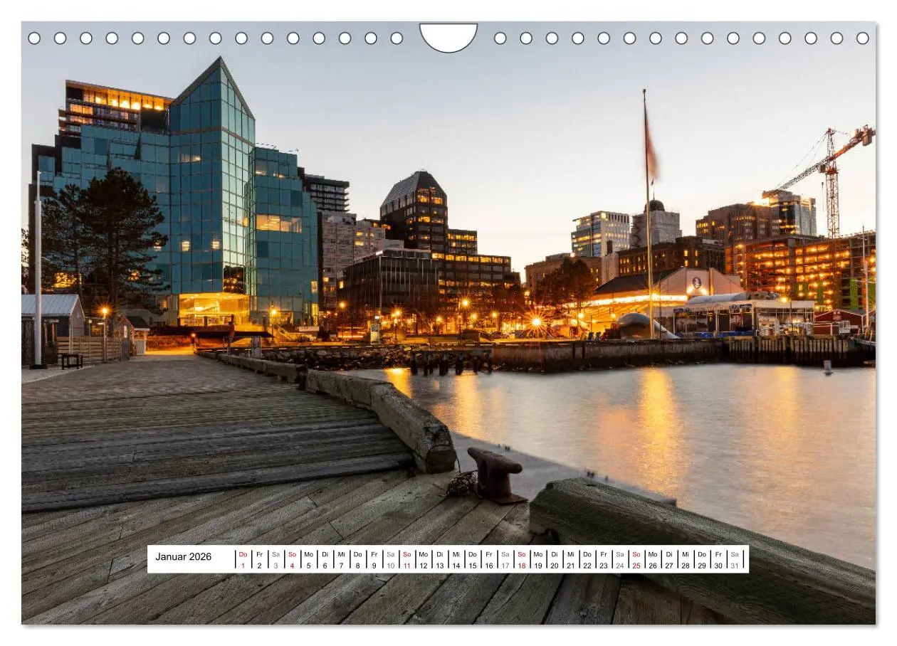 Bild: 9783457792292 | Halifax in Kanada (Wandkalender 2026 DIN A4 quer), CALVENDO...