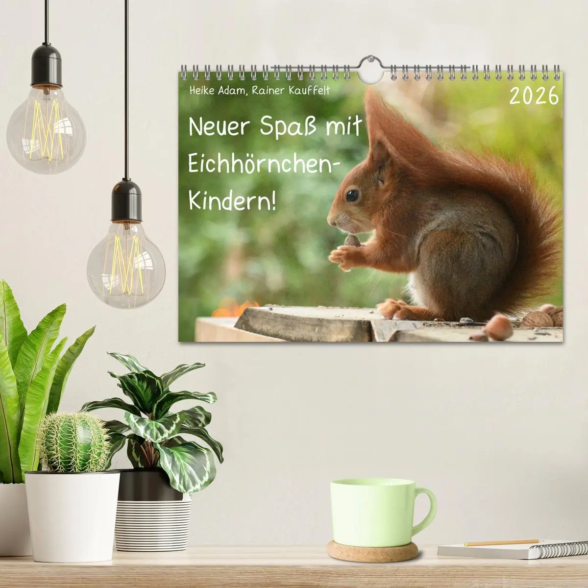 Bild: 9783516022292 | Neuer Spaß mit Eichhörnchen-Kindern (Wandkalender 2026 DIN A4...